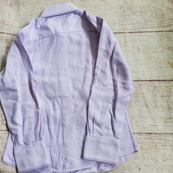 Ilmio purple textured dress shirt approx sz 8 - Picture 8 of 8